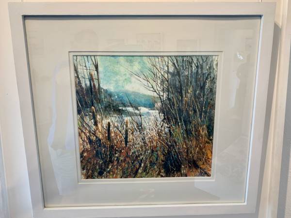 - watercolour on Paper, Painting by Will Nash, measuring 40 x 40 cm (H x W) framed at 60 x 60 cm £695